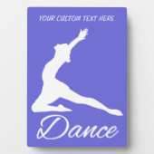 DANCEカスタム文字&カラープラーク フォトプラーク (正面)