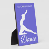 DANCEカスタム文字&カラープラーク フォトプラーク (側面)