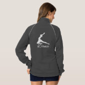 DANCEシャツとジャケット パーカ (裏面フル)