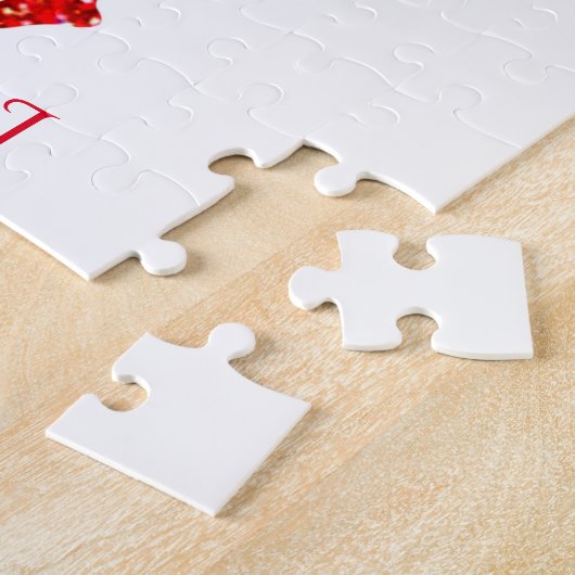 DANCE女の子のパズルの名前パーソナライズされた。 ジグソーパズル (側面)