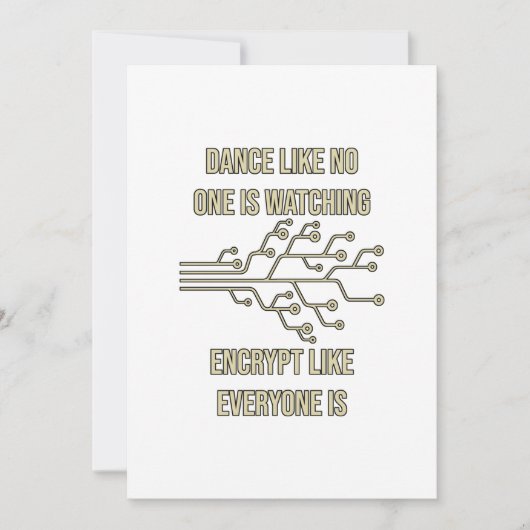 Dance暗号化プログラミング シーズンカード (正面)