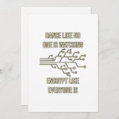 Dance暗号化プログラミング シーズンカード (正面/裏面)