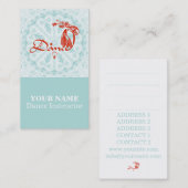 DANCE -名刺 名刺 (正面/裏面)