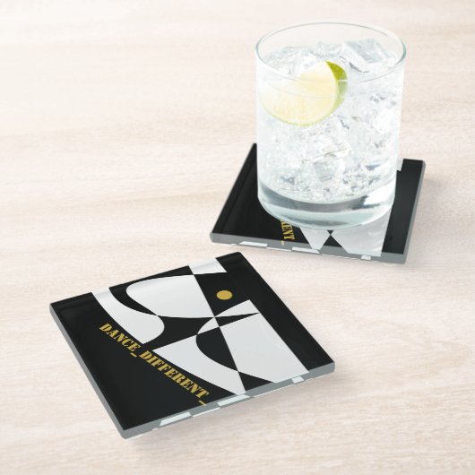 DANCE_違う_ ガラスコースター (アングル)