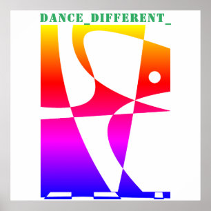 DANCE_違う Rainbow ポスター