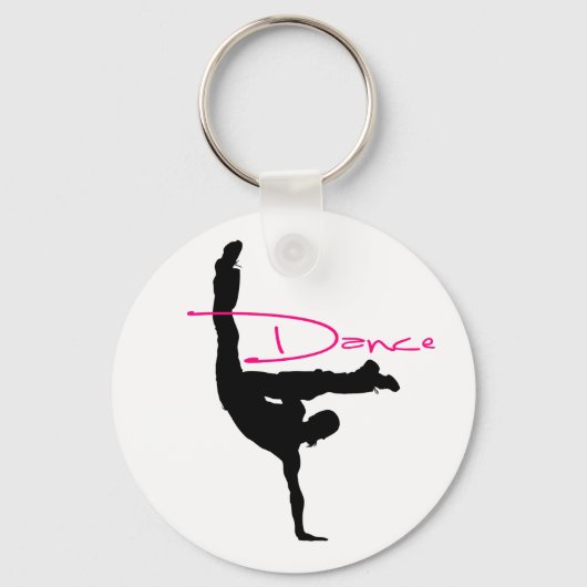dance_1 キーホルダー (正面)