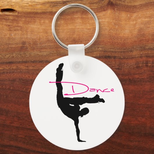 dance_1 キーホルダー (正面)