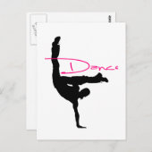 dance_1 ポストカード (正面/裏面)