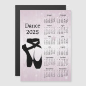 Dance 2025カレンダー磁気カード (正面/裏面)