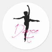 dance_2 ラウンドシール (正面)