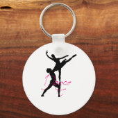 dance_3 キーホルダー (正面)