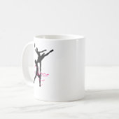 dance_3 コーヒーマグカップ (正面左)