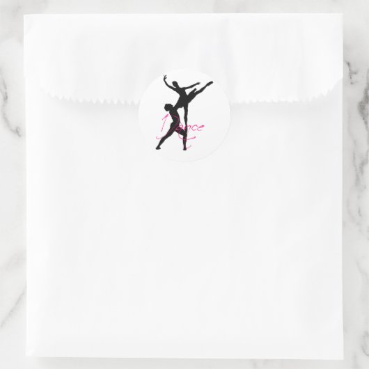 dance_3 ラウンドシール (バッグ)