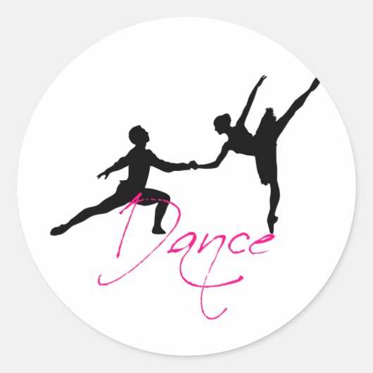 dance_4 ラウンドシール (正面)