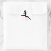 dance_6 ラウンドシール (バッグ)