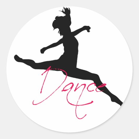 dance_6 ラウンドシール (正面)