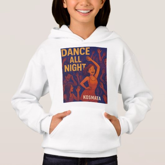 Dance All Night - Hoodie Mädchen (正面)