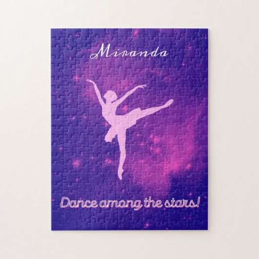 Dance Among The Stars Ballerina Galaxy    ジグソーパズル (縦)