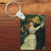 Dance at Bougival by Pierreルノアール,ヴィンテージ・アート キーホルダー (正面)