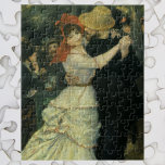 Dance at Bougival by Pierreルノアール,ヴィンテージ・アート ジグソーパズル<br><div class="desc">ピエール・ルノアールのBougival (1883)でダンスは、ヴィンテージの印象派の芸術の愛とロマ素晴らしンスのポートレート絵画である。新しく結婚踊る人は服を着てカジュアル帽子をかぶっている。ロマンチックな新婚の男性と女性カップル社交ダンス踊り。アーティストについて：ピエール=オーギュストルノアール印象派スタイルの発展で第一人者の画家。ルノアールの絵画は明るく飽和色鮮やかで有名で、最も親密で率直な構成の人々に焦点を当てることが多い。</div>