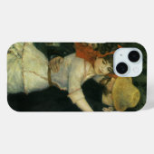 Dance at Bougival by Pierreルノアール,ヴィンテージ・アート Case-Mate iPhoneケース (裏面 (横))