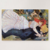 Dance at Bougival - Renoir Impressionist Painting ジグソーパズル (横)