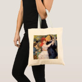 Dance at Bougival - Renoir Impressionist Painting トートバッグ (正面(商品))