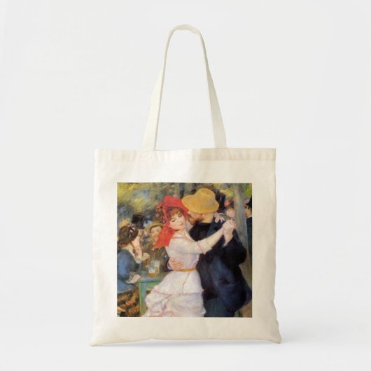 Dance at Bougival - Renoir Impressionist Painting トートバッグ (正面)