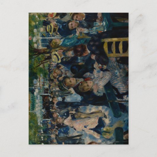 Dance at Le Moulin de la Galette - Auguste Renoir ポストカード (正面)