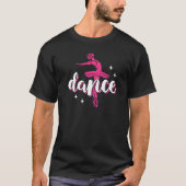 Dance Ballerina Ballet Tシャツ (正面)