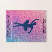 Dance Ballet All Day Custom Ballerina ジグソーパズル (横)