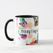 Dance butterflies Garden マグカップ (左)