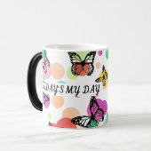 Dance butterflies Garden モーフィングマグカップ (正面左)