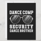 Dance Comp Security Dance Brother Of A Dancer Brot (裏面)