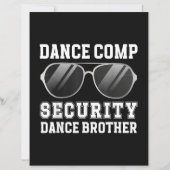 Dance Comp Security Dance Brother Of A Dancer Brot (正面)