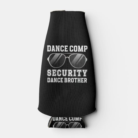 Dance Comp Security Dance Brother Of A Dancer Brot ボトルクーラー (正面)