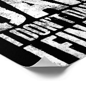 Dance Dad I Don't Dance I Finance Shirt Men Father ポスター (角)