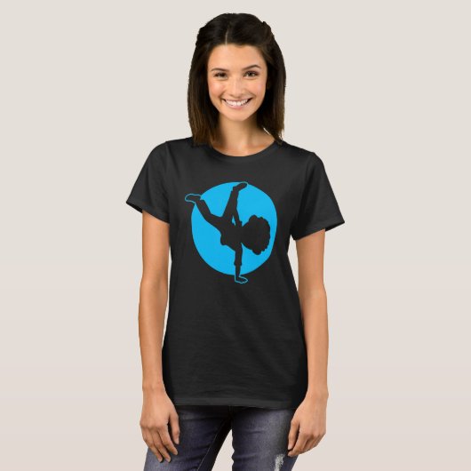 Dance Dancing  Breakdance Boy 7 Tシャツ (正面フル)