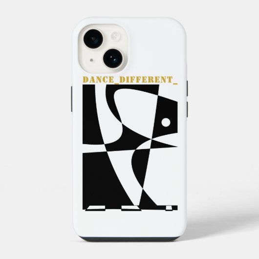 DANCE_DIFFERENT_ iPhoneケース (裏面)