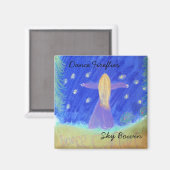 Dance Firefles magnets by Sky Boivin マグネット (正面/裏面)