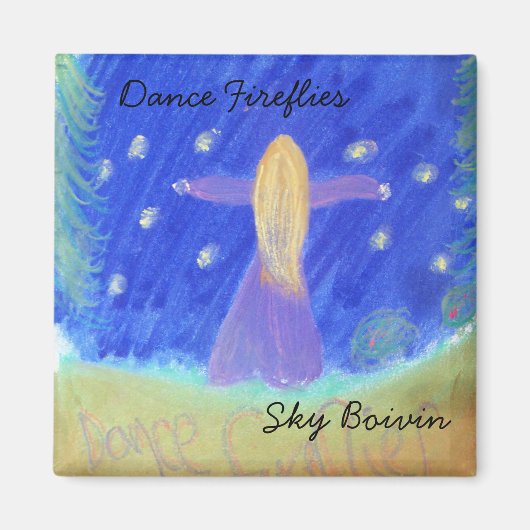 Dance Firefles magnets by Sky Boivin マグネット (正面)