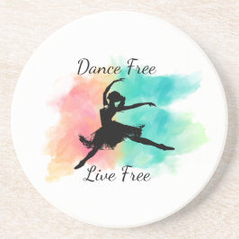Dance Free Live Free Dance Keychain コースター