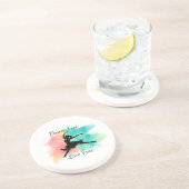 Dance Free Live Free Dance Keychain コースター (側面)