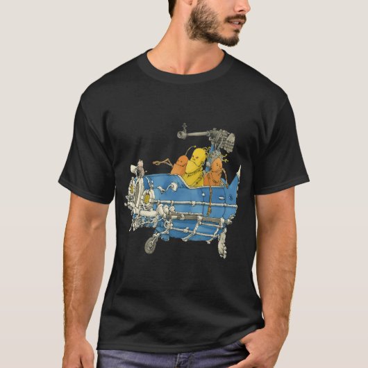 Dance Gavin Danceグッズ - かわいいダンス - DGD Tシャツ (正面)