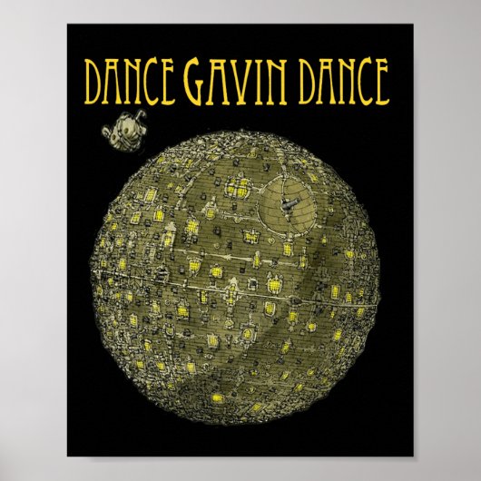 Dance Gavin Dance好きのためのクリスマスギフト ダンス ポスター (正面)