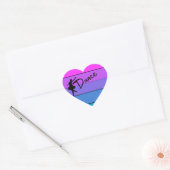 Dance Heart Stickers ハートシール (封筒)