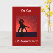 DANCE/HOLD U IN ARMS 1st ANNIVERSARY カード (黄色い花)