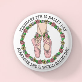 Dance Holiday | Ballet Day 缶バッジ