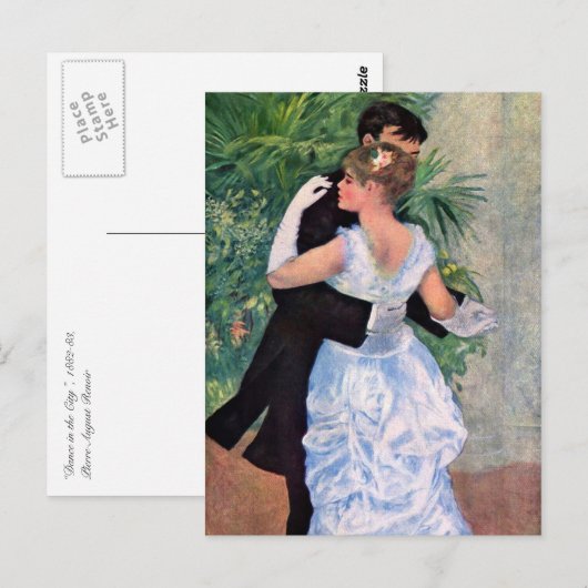 「Dance in the City」 ポストカード (正面/裏面)