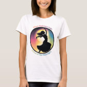 Dance in the Moonlight in traumhaften Farben Tシャツ (正面)